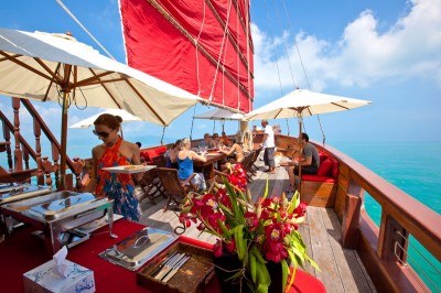 Plachtění kolem Koh Samui