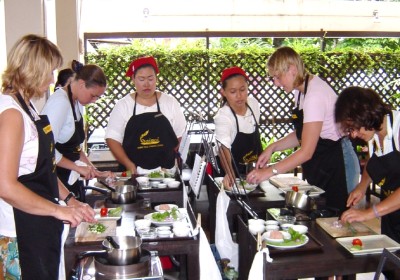 Lekce vaření v Baipai Cookery School