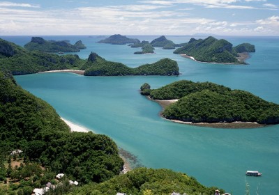 Angthong Marine Národní Park na rychlo člunu & Kajak