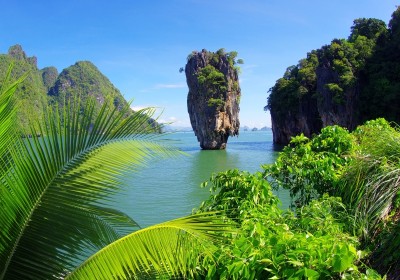 Phang Nga (James Bond Island) na rychlo člunu